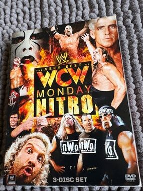 WWE WCW Monday Nitro 3-Disc DVD — Black, Yellow, Orange